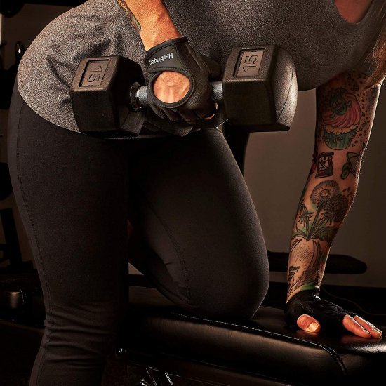 Harbinger Power Weight Lifting ถุงมือฟิตเนสผู้หญิง - USA Authentic