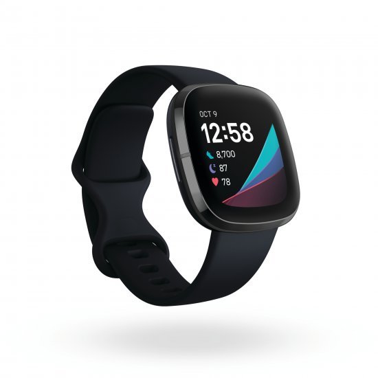 Fitbit Sense สมาร์ทวอทช์ ECG สุขภาพ และ ฟิตเนส Advanced Health Watch
