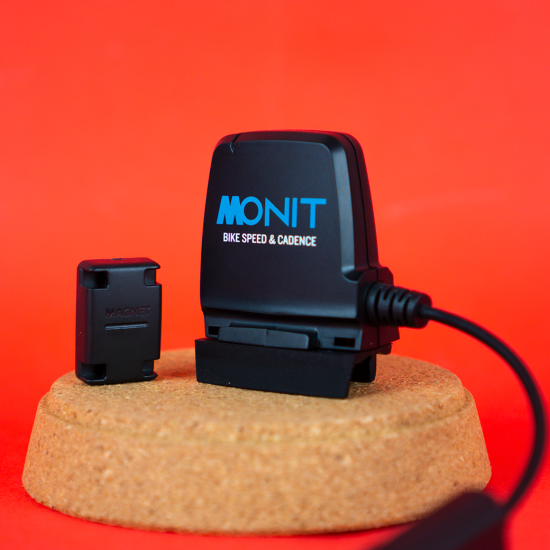Monit Bike Speed & Cadence (Dual Mode) เซ็นเซอร์วัดความเร็ว/รอบปั่น จักรยาน รองรับ Bluetooth ANT+
