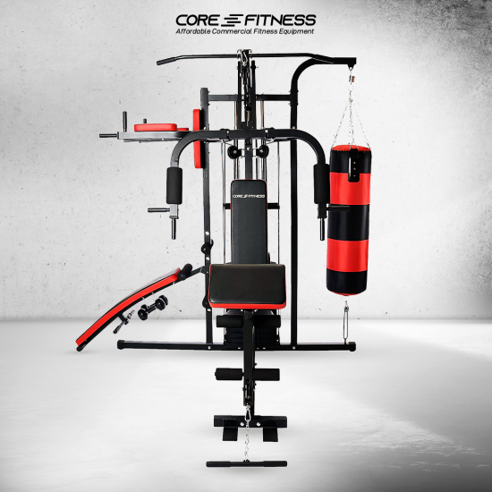 Core-Fitness โฮมยิม Home Gym 3 Station เครื่องออกกำลังกาย 3 สถานี เหล็กเกรด Commercial
