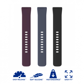 Fitbit Sense / Versa 3 - S/P Silicone Band (TSM Band) สายซิลิโคน (Premium)