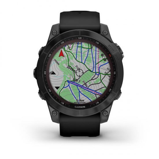 Garmin Fenix 7 นาฬิกา GPS มัลติสปอร์ตพรีเมี่ยม ขนาดมาตรฐานพร้อมระบบสัมผัส
