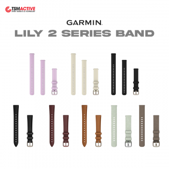 Garmin Lily 2 Series Bands - สายสำรองขนาด 14mm (ของแท้) สำหรับ Garmin Lily Lily 2 Series