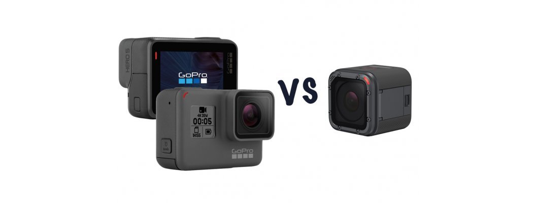 เปรียบเทียบกล้อง GoPro Hero5 Black กับ Hero5 Session